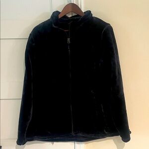 32 Degrees Heat Navy Fleece Zip Up Jacket Size XL EUC